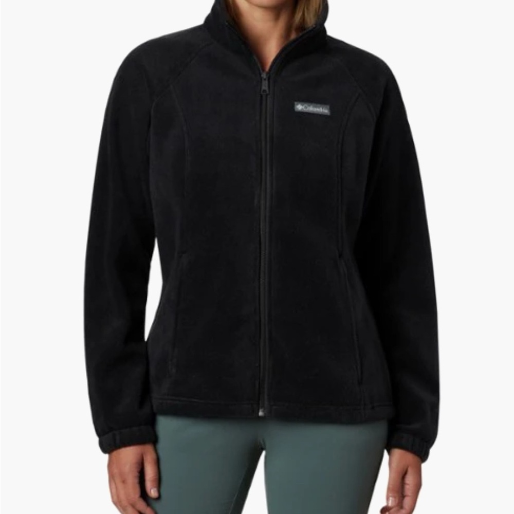 Columbia Women's Black Fleece Jacket Size Small